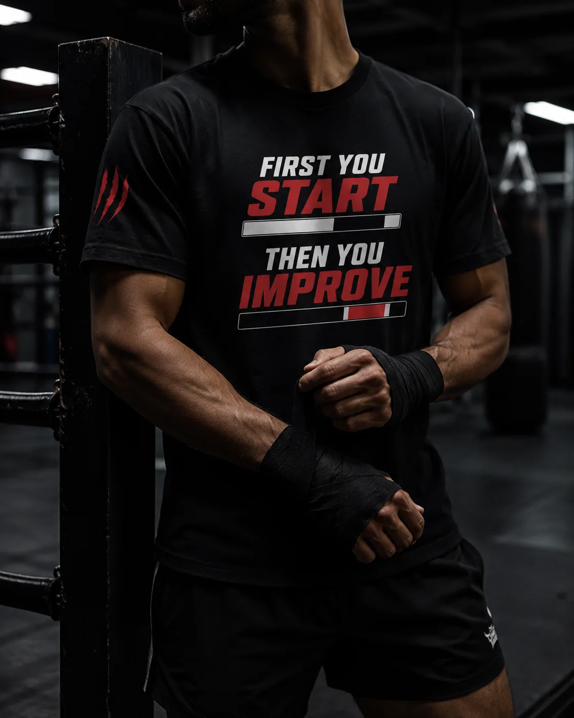 First You Start, Then You Improve: on body